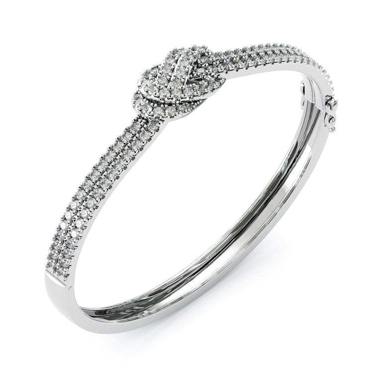 Jorrio handmade gorgeous twisted sterling silver bracelet