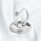 Jorrio Handmade Together Forever Sterling Silver Adjustable Couple Rings