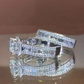Jorrio 3ct round cut created diamond sterling silver wedding set