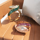 Jorrio handmade may birthstone brilliant sterling silver engagement  ring