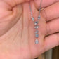 Jorrio Handmade Classic Multi Shape Diamond Sterling Silver Necklace