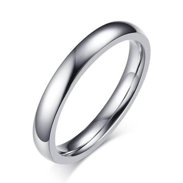 Jorrio simple style created diamond wedding ring men's band