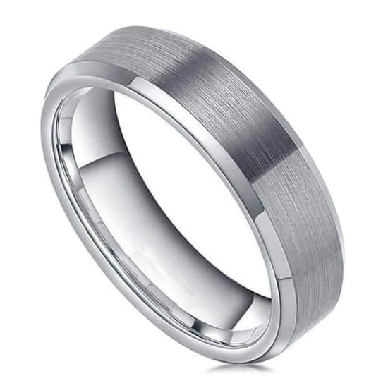 Jorrio titanium wide ring simple style created men's band