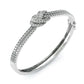 Jorrio handmade gorgeous twisted sterling silver bracelet