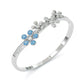 Jorrio handmade gold flower bracelet