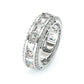 Jorrio handmade vintage princess cut gold-color sterling silver ring