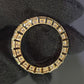 Jorrio Handmade Fully Iced Round & Emerald Cut Men’s Band Ring