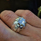Jorrio Handmade Round Brilliant Cut Solitaire Men's Ring