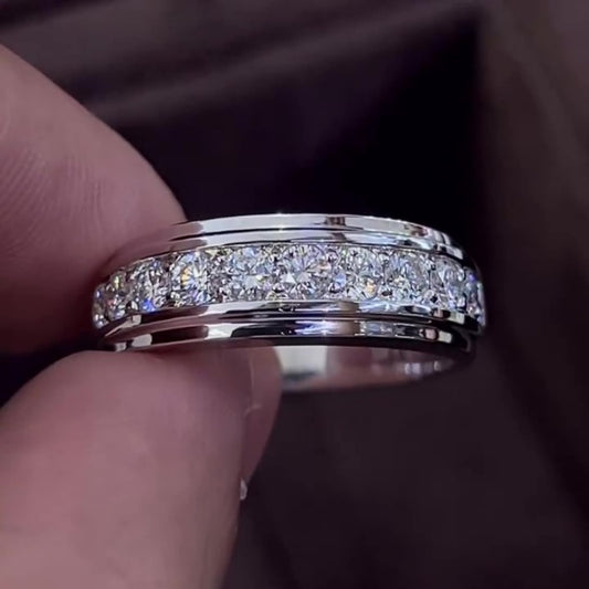 Jorrio handmade 1.03ct classic round cut ring