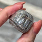 Jorrio handmade massive emerald cut men's bold wide band ring