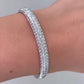 Jorrio gorgeous round cut tennis bracelet