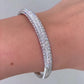 Jorrio gorgeous round cut tennis bracelet