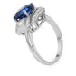 Jorrio Handmade Luxury Sapphire Oval CZ Vintage Men's Ring
