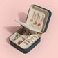 Jorrio portable zipper cosmetic jewelry case