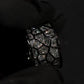 Jorrio handmade unconventional random irregular polygon broken mirror men's ring