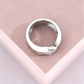 Jorrio Handmade 1CT Princess Cut Moissanite Geometric Wedding Men's Ring