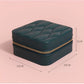 Jorrio portable zipper cosmetic jewelry case
