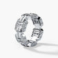 Jorrio Handmade Men’s Geometric Ring – Bold Statement Band for Modern Style