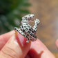 Jorrio Handmade Leopard  Wrap Statement Fashion Ring