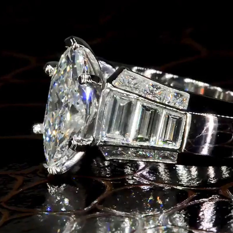 Jarrio Rings Jorrio handmade classic style created diamond sterling silver engageme ...