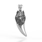 Jorrio Handmade Wolf Sterling Silver Necklace