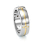 Jorrio Handmade Classic Sterling Silver  MEN'S Wedding Ring Men's Band