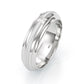 Jorrio Handmade Sterling Silver MEN'S Wedding Ring Men's Band