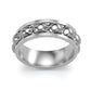 Jorrio handmade vintage skull sterling silver Halloween band