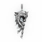 Jorrio Handmade Classic Horse Sterling Silver Diamond Necklace